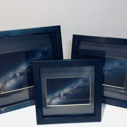 Galaxy Photo Frame (Large size)｜銀河柄フォトフレーム(2L判サイズ) 4枚目の画像