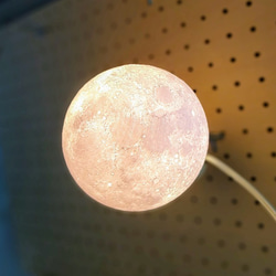 【1番人気!】3D Moon Light (3 colors)｜月ライト(小) - 愛と幸運の星 -【送料300円♪】 7枚目の画像