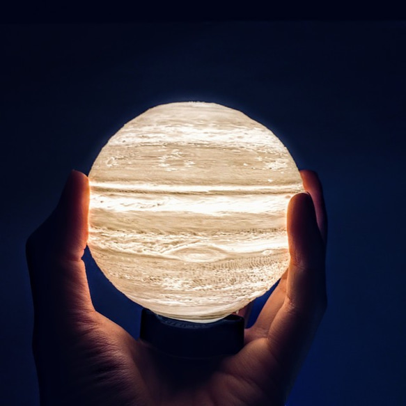 3D Jupiter Light｜木星ライト - 成功と発展の星 -【送料350円♪】 1枚目の画像