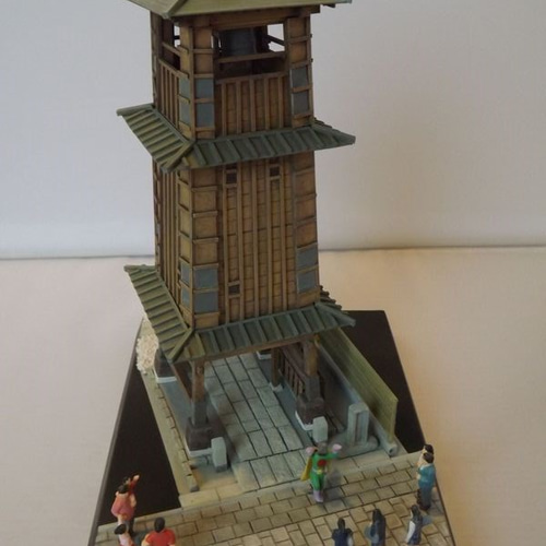 高さ220cm〜 小江戸河越 『川越　時の鐘』木製オブジェ/置物　城下町　蔵造り 高さ220cm〜 小江戸河越 『川越 時の鐘』木製オブジェ/置物
