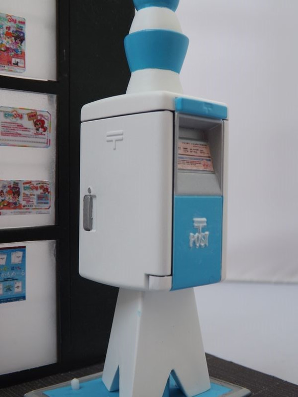 郵便ポスト　置物　特大品 郵便ポスト 貯金箱 陶器 特大 30cm 置物 郵便局 インテリア 昭和