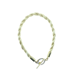 邪気を祓い幸運を引き寄せる精麻ブレスレット しめ縄ブレス