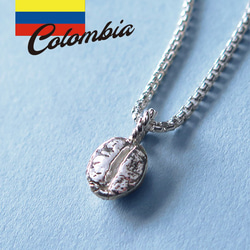 GARAGE BEANS NECKLACE【COLOMBIA】SV925 1枚目の画像