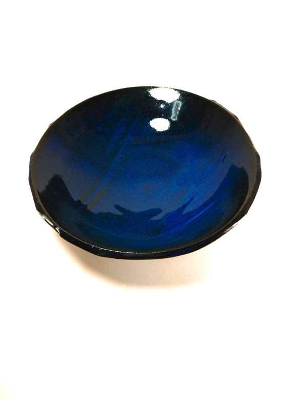 青釉ヘラメ鉢(中)          (No.10) 3枚目の画像