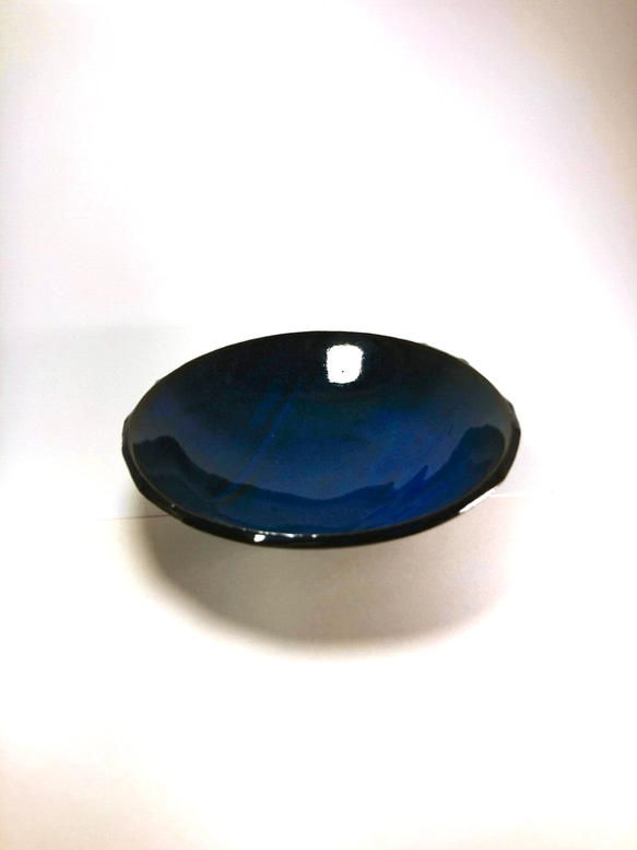 青釉ヘラメ鉢(中)          (No.10) 4枚目の画像