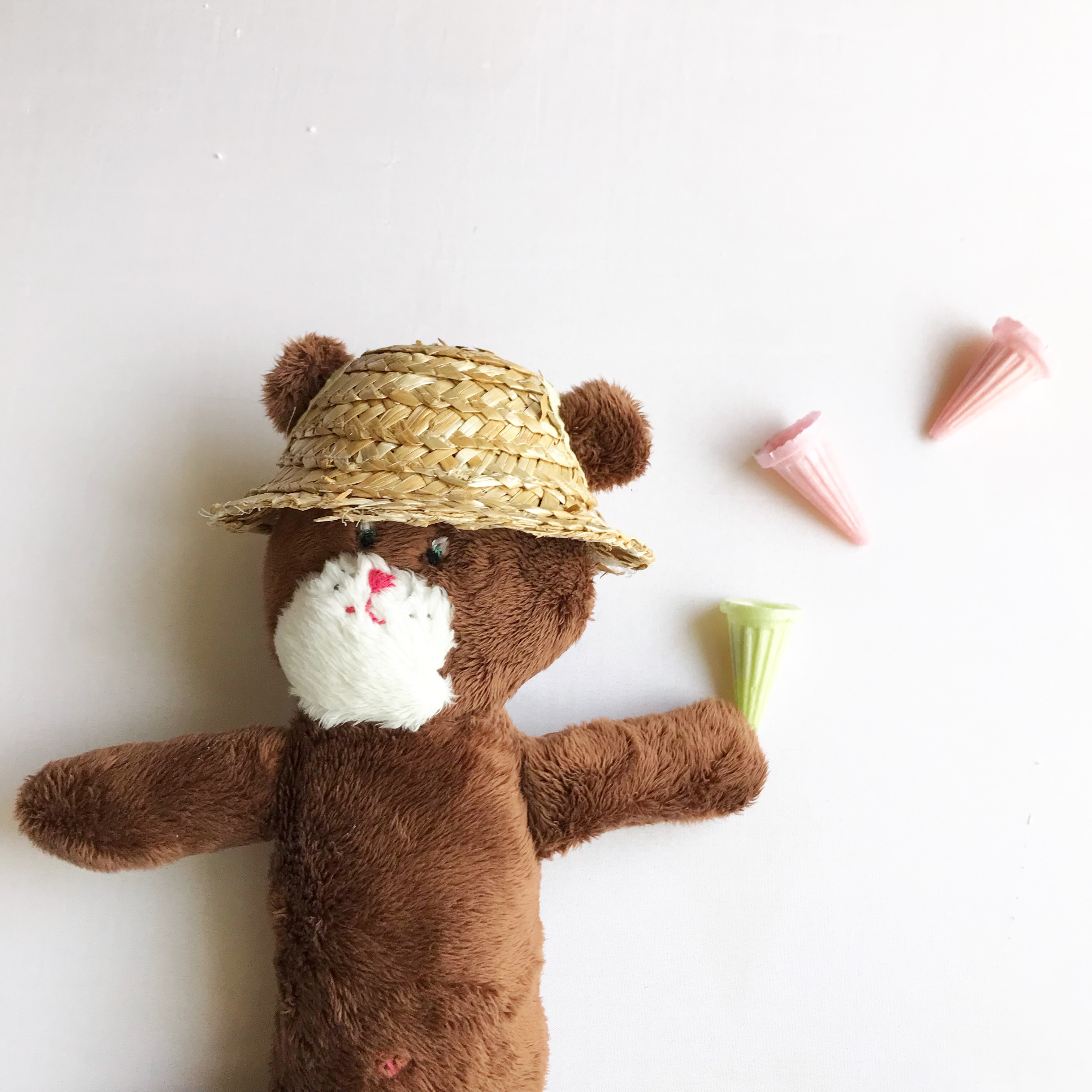 セール中 あのちゃん着用 クマ帽子 sheep原宿 夜マック🍟☕️💛