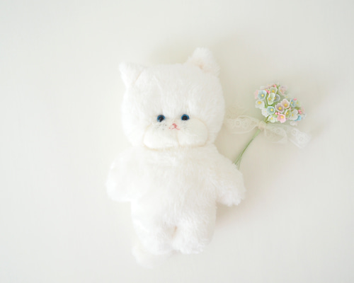 ずっといっしょ ねこちゃん シロ ぬいぐるみ otometookaka 通販