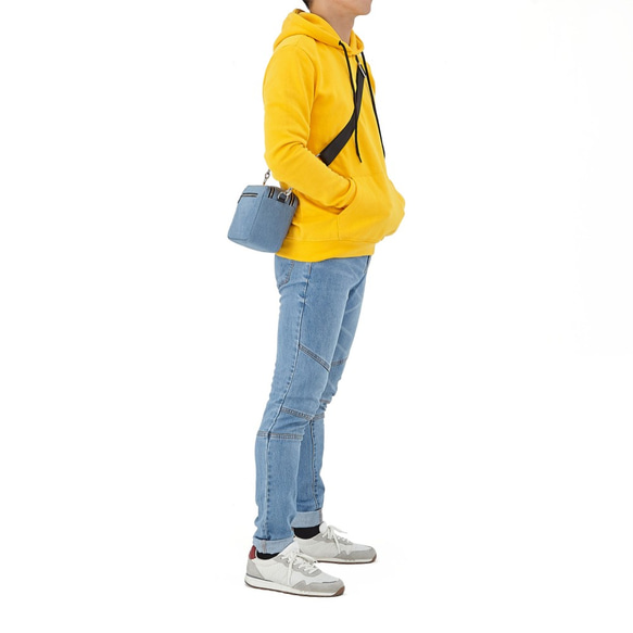 INSTYLE BAGS | MM斜背包/側肩包 – 丹寧藍 第3張的照片