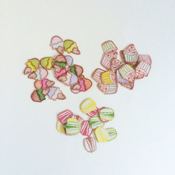 甜點樣式✴︎造型紙片貼紙 第2張的照片