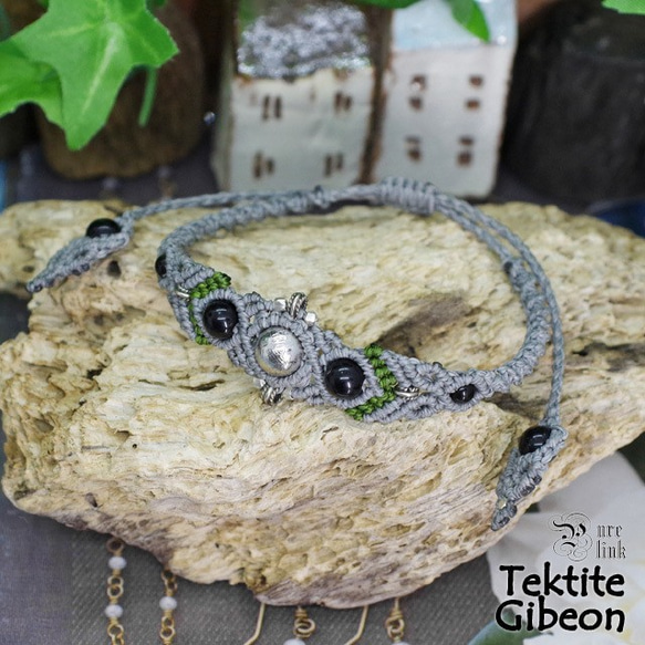 とっても綺麗な✨ドラゴンラリマーandギベオンのブレスレット