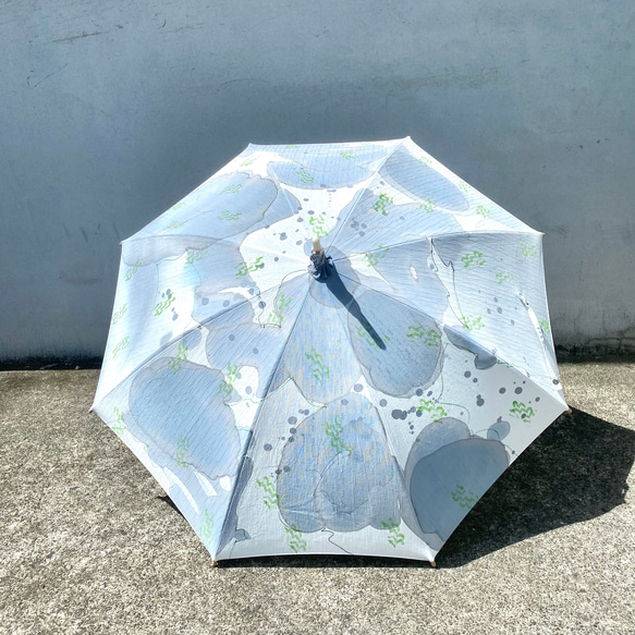 Parasol / 手染めの日傘・コットンパラソル / drawing 4枚目の画像