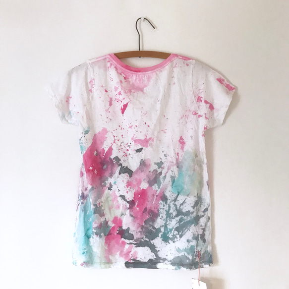 再販 T-shirt / scratch / pink / Tシャツ Women's S 2枚目の画像