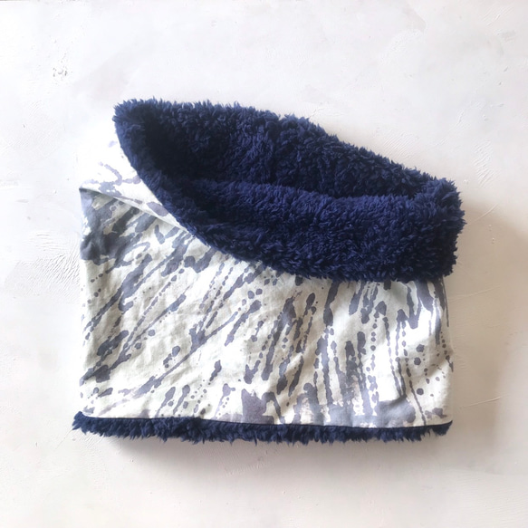 straight snood / Round and round / ストレートスヌード、ネックウォーマー 1枚目の画像