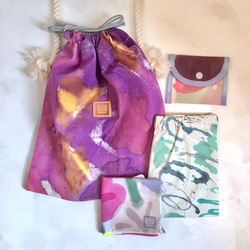 Creema限定！新春福袋2020！オリジナルテキスタイルのバッグやポーチ、小物など 1枚目の画像