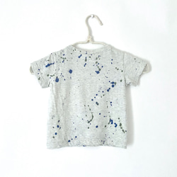 手染めTシャツ こどもサイズ / Splash / Kids 90cm 3枚目の画像