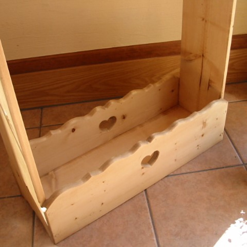 カントリー家具 ハンガーラック*ハート B 受注製作 ハンガーラック