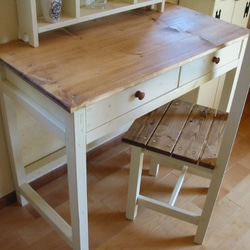 現品最終売り尽くし カントリー家具 アウトレット 4段チェスト*ハート