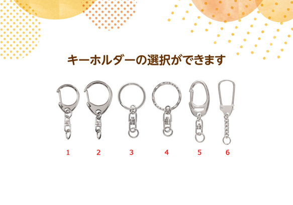 【超特大】★お気に入りの写真でオリジナルキーホルダー★写真両面OK★文字入れ・ラッピング無料♪ 4枚目の画像