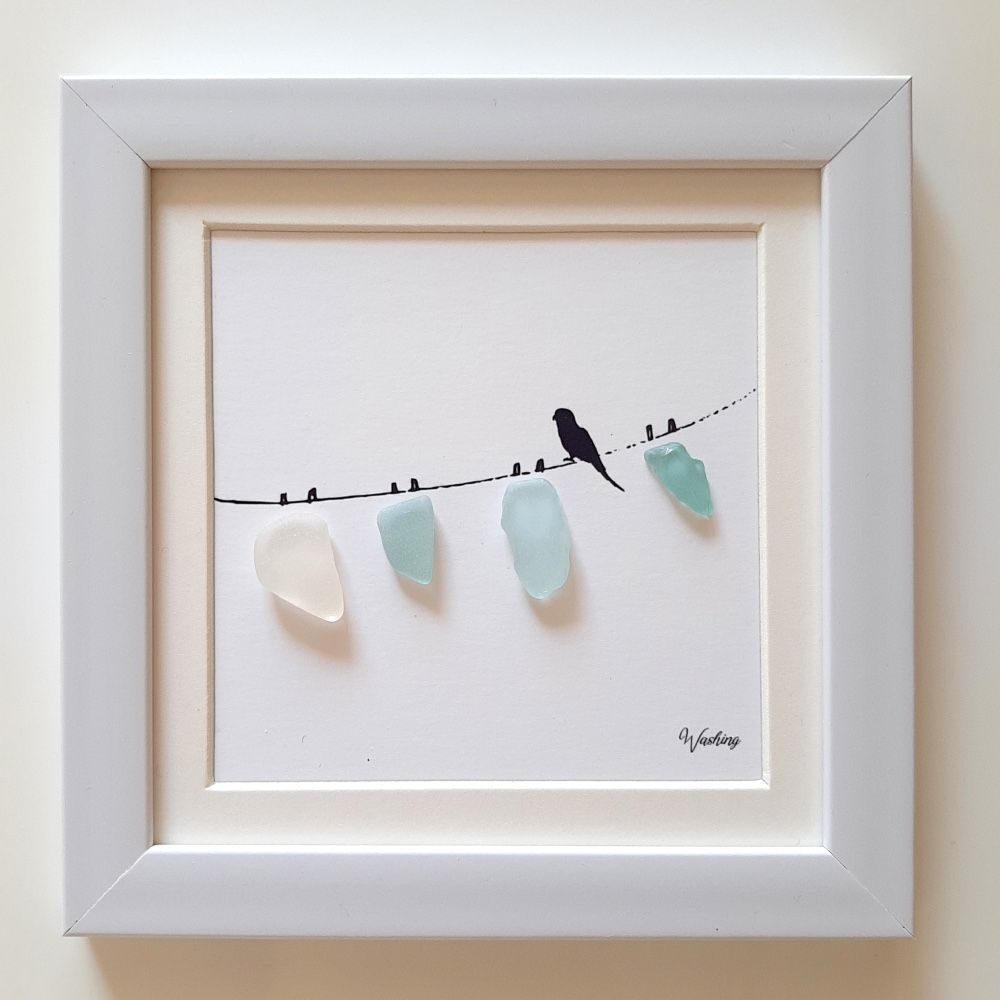 シーグラスアート〖ANTIQUE〗 hirokoponシーグラスアート No 28｜Yahoo!フリマ（旧PayPayフリマ）