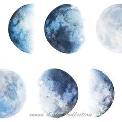 〈月の満ち欠け〉アート写真 3枚目の画像