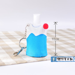 富士山酒精噴瓶收納袋 防疫用品 生日 口罩 交換 第5張的照片