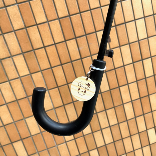 アンブレラマーカー☆傘用名札☆ネームプレート☆梅雨☆キーホルダー  
