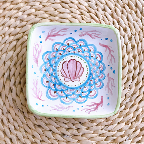 スペイン マヨルカ焼き ハンドペイント 飾り皿 【公式通販】