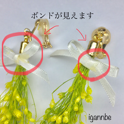 bouquet of mimosa earring 7枚目の画像