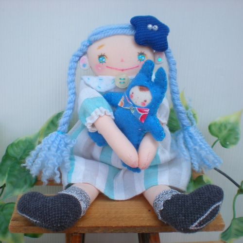 布人形 おさげちゃん その他人形 メイまま 通販 9558924｜Creema
