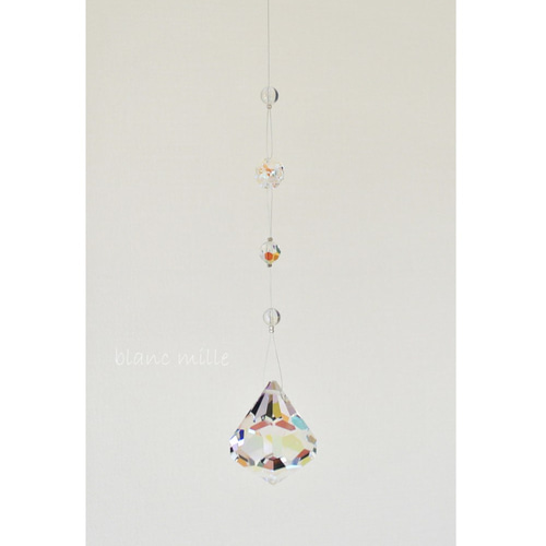 ブルーAB✩.*˚SWAROVSKIサンキャッチャー ブルーAB✩.*˚SWAROVSKIサンキャッチャー - メルカリ