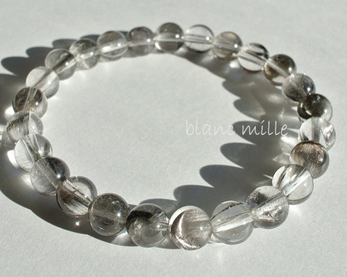 No.1138 プラチナルチル 7mm〜7.5mm シンプルブレスレット