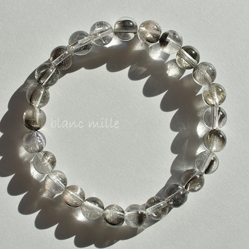 No.1138 プラチナルチル 7mm〜7.5mm シンプルブレスレット