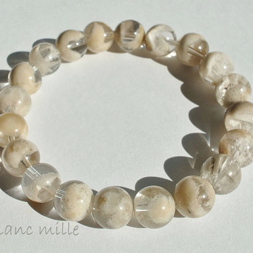 ⭐︎クリア度抜群！イエローホワイトガーデンバングル 【公式通販】