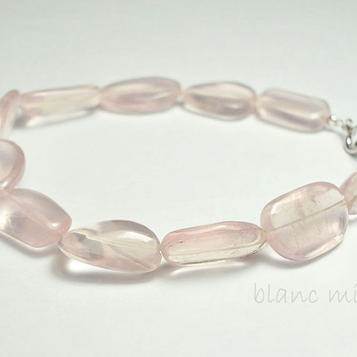 1182 高品質クリアローズクォーツ シンプルナチュラル