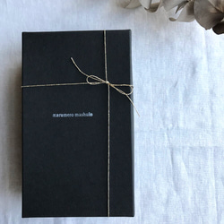 【creema限定福袋】*･気泡 .｡.:布花リースブローチと布花ビーズイヤリングset（ホワイト×グレー×ミルクティ） 4枚目の画像