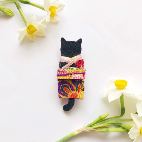 ねこのこどもたち 茶トラちゃんのたからもの ＊ ハンドメイド 極端 猫 