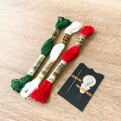 手刺繡材料包—聖誕樹 第5張的照片