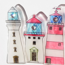 世界の可愛い灯台シリーズ１・プラバンブローチ 7枚目の画像