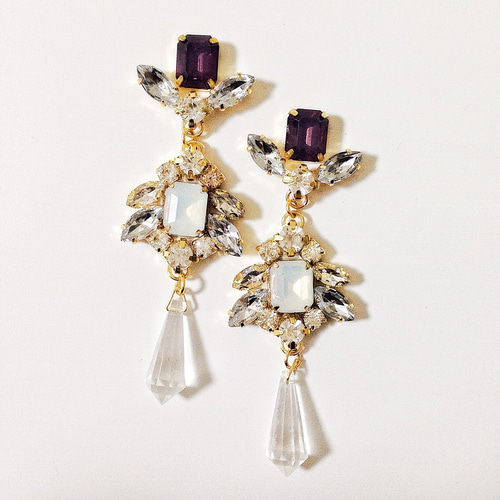 no1310/パールビジューピアス ピアス（その他） espoir 通販