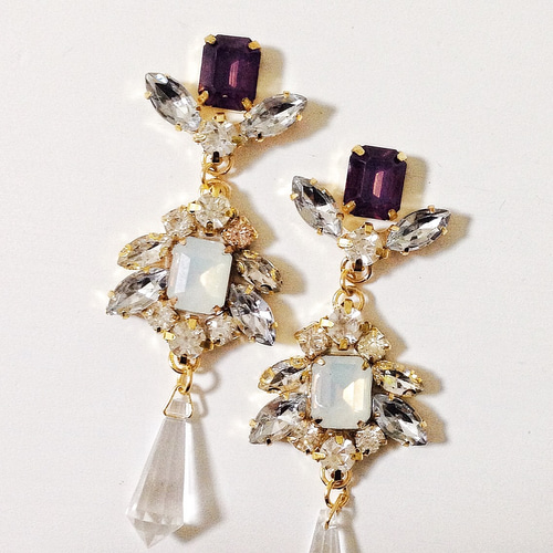 no1310/パールビジューピアス ピアス（その他） espoir 通販