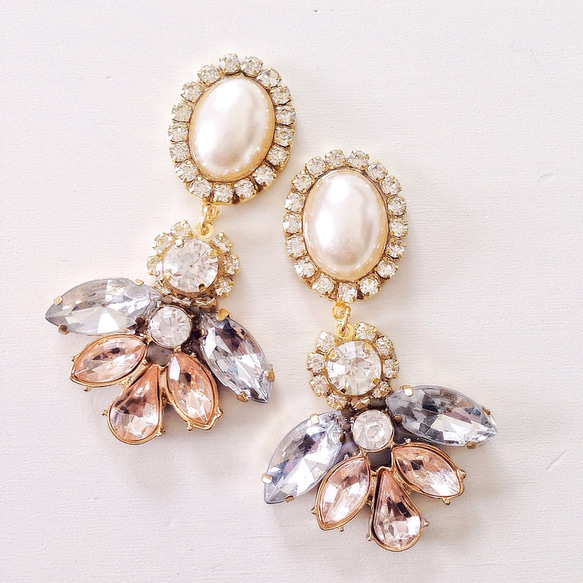 Haruna様オーダー樹脂ピアス ピアス（その他） espoir 通販｜Creema 