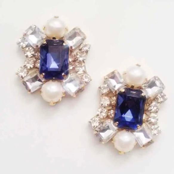 no323/パールビジューピアス ピアス（その他） espoir 通販｜Creema 