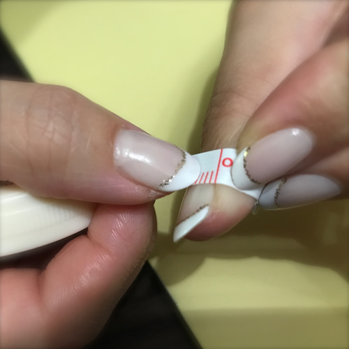 ターコイズ べっ甲 ピーコック オルテガ柄ネイルチップ ネイルチップ