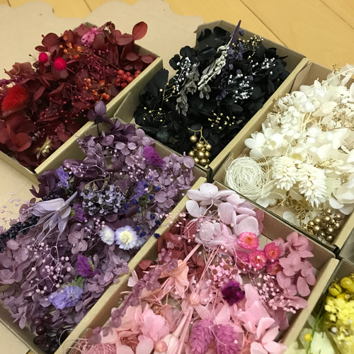 特集掲載》プリザーブドフラワー花材 詰め合わせ オーダー9