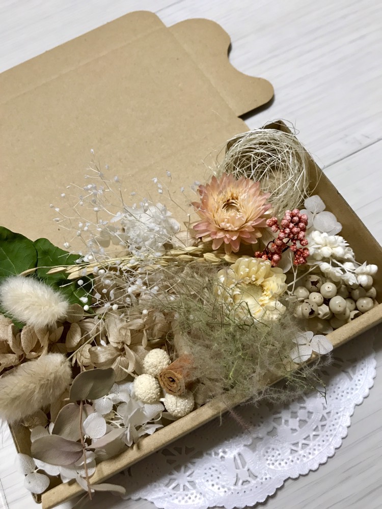 ドライフラワー 花材 詰め合わせ ナチュラルドライフラワー ♡ハーバリウム花材ドライフラワー 花材