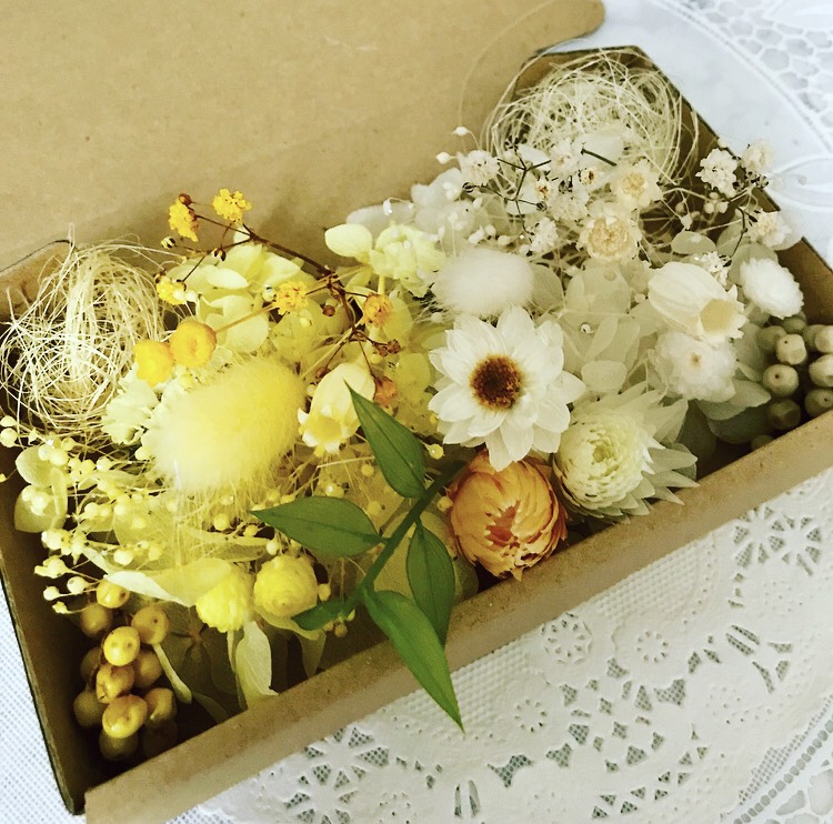 真夏のお花畑＊ハーバリウム花材ドライフラワー 花材セット その他素材 