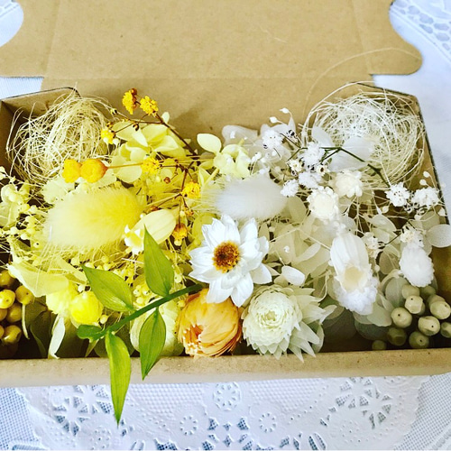 真夏のお花畑＊ハーバリウム花材ドライフラワー 花材セット その他素材 