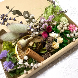 花かんざしとミモザのハーバリウム　2本セット 瓶の中に春を詰めよう！ミモザと花かんざしを使ったハーバリウム