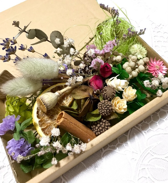 botanicalナチュラルガーデン＊ハーバリウム花材ドライフラワー 花材  