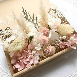 花かんざしとミモザのハーバリウム　2本セット 花かんざしとミモザのハーバリウム花材ドライフラワー 花材セット